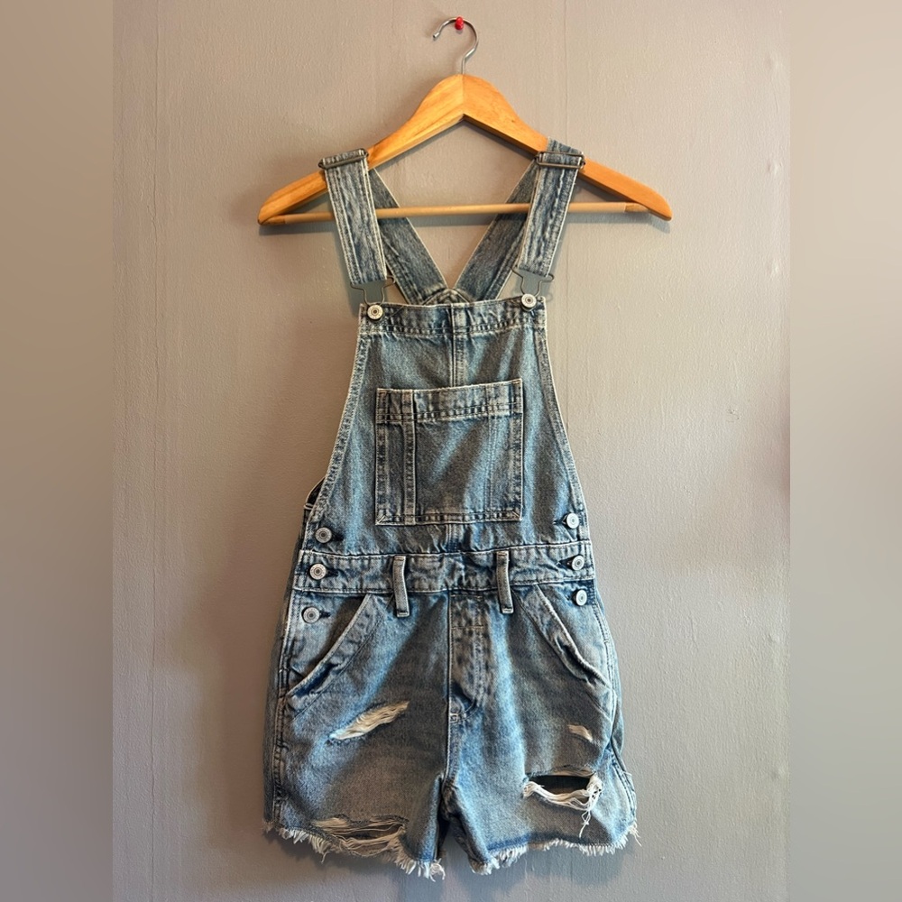 Arizona Jean Shorts Overalls - Juniors size xs